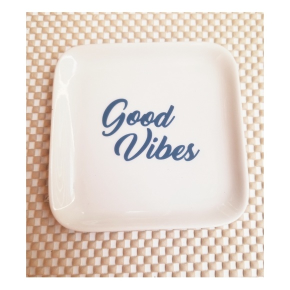 "Good Vibes" jewelry trinket tray - Picture 2 of 2